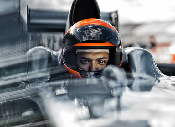 True Network Intelligence illustrated by Formula 1 driver