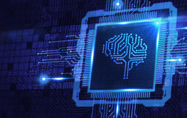 Abstract image of 5G and Artificial Intelligence