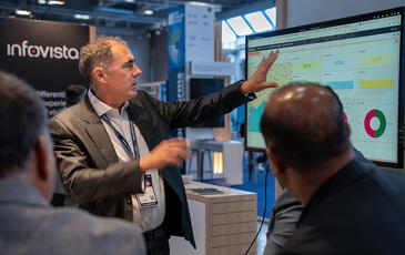 Infovista is presenting E2E VoLTE troubleshooting MMC at DTW23