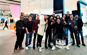 Infovista team at Mobile World Congress 2023