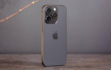 Apple iPhone 15 device, grey