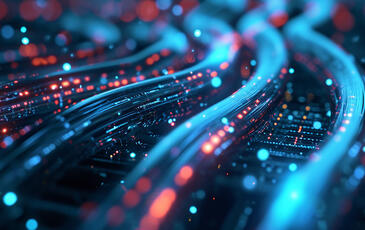 Abstract data traffic background