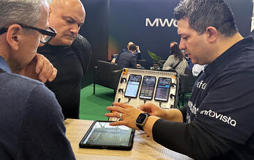 TEMS Pocket demonstrated at MWC25 Barcelona