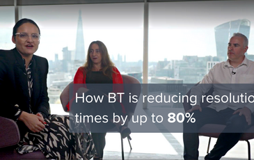Video preview with Marc Gibney, Senior Manager, Mobile OSS Strategy, and Gina Baykenycz, Network Specialist in Convergence, from BT Group