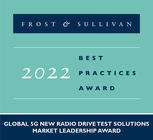 Global 5G radio drive test solution market leadership award