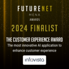 FutureNet MENA 2024 shortlisting Infovista for the Customer Experience Award