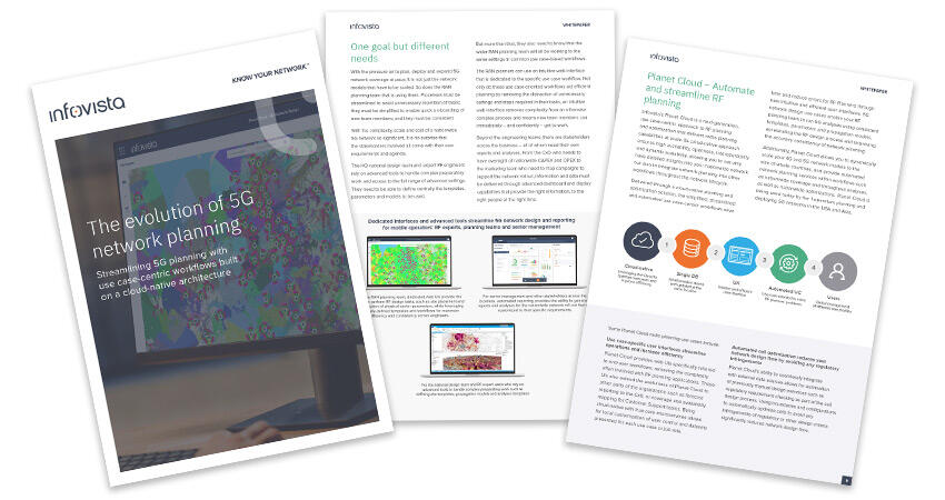 Preview image of Planet whitepaper - The Evolution of 5G network Planning