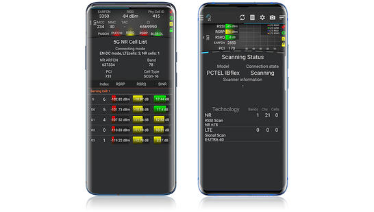 TEMS Pocket 5G devices