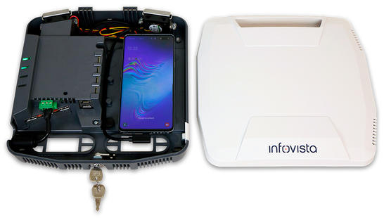 Open TEMS Remote hardware showing mobile