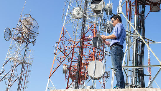 Network testing at site location