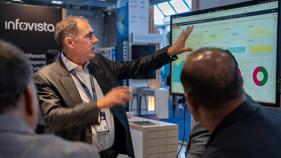 Infovista is presenting E2E VoLTE troubleshooting MMC at DTW23