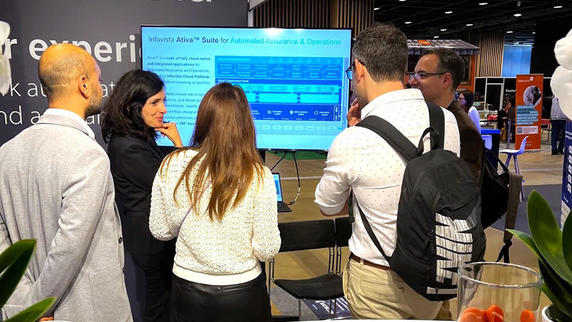 The Infovista team shared latest insights and best practices in business-driven network automation for CSPs at Network X 2023