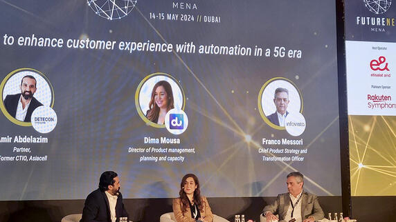 Franco Messori, Chief Product Strategy and Transformation Officer, participating in panel discussion on ‘How to enhance customer experience with automation in the 5G era’