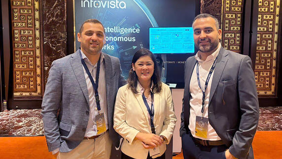 Infovista team wrapping up an exhilarating FutureNet MENA 2024 in Dubai!