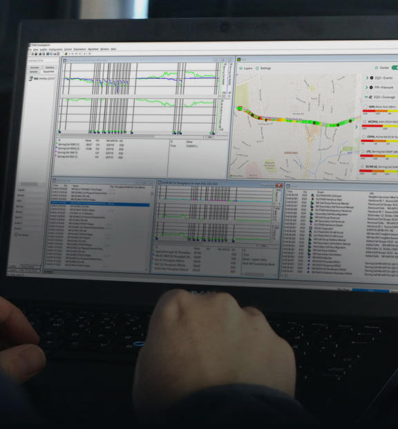 Drive testing with TEMS Investigation