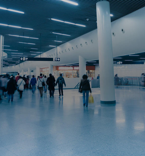 Network testing at busy airport