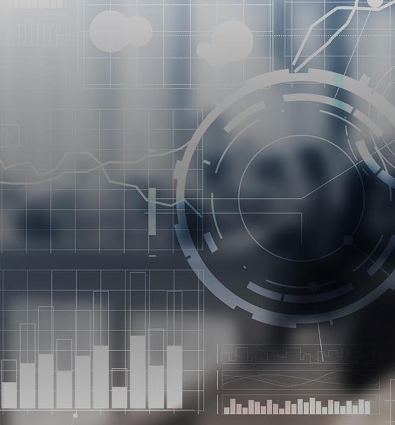 Charts and graphs showing holistic visibility and control