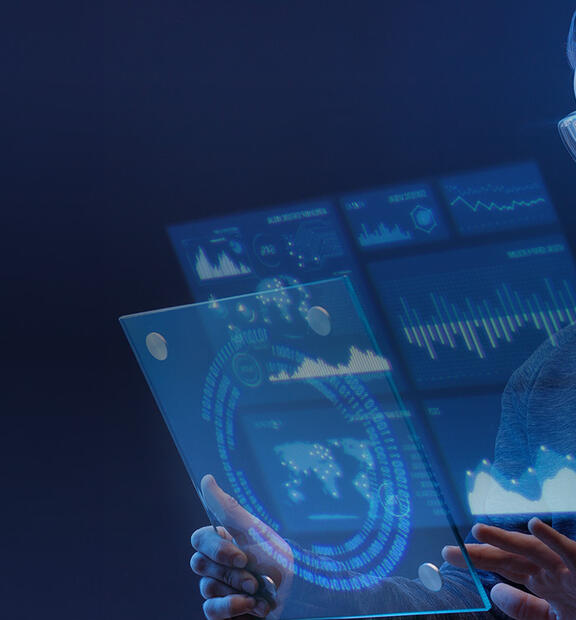 Futuristic graphical user interface concept