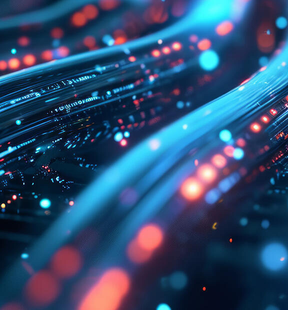 Abstract data traffic background
