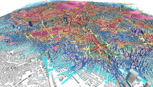 Screen capture of Planet with Monte Carlo simulations for standalone FWA networks