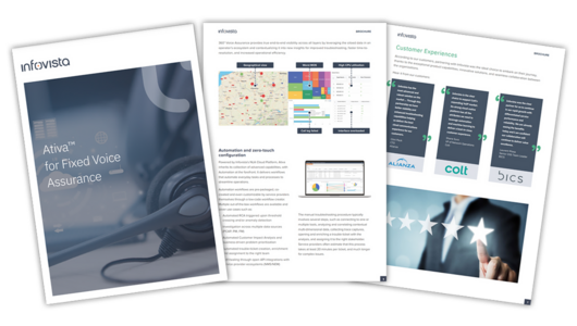 Preview image of Ativa for Fixed Voice Assurance brochure