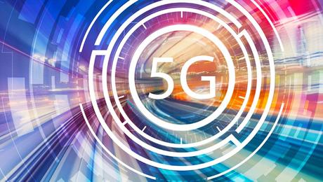 5G technology abstract image