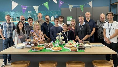 The Infovista UK team hosted a coffee morning to support Macmillan Cancer Support, with all proceeds benefiting cancer patients.