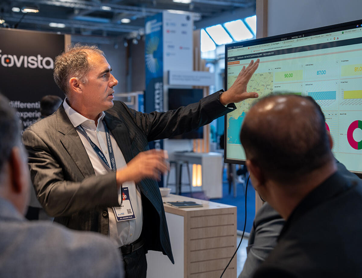 Infovista is presenting E2E VoLTE troubleshooting MMC at DTW23