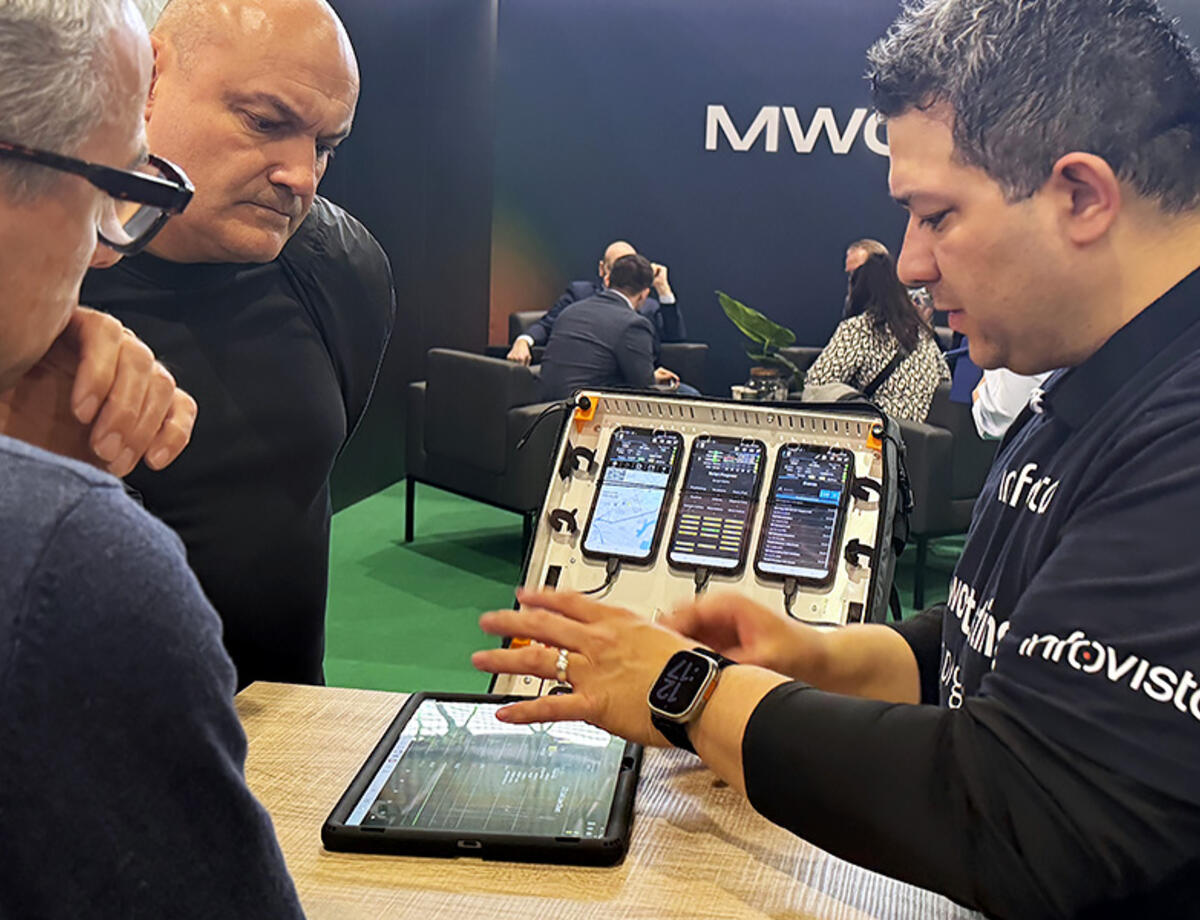 TEMS Pocket demonstrated at MWC25 Barcelona