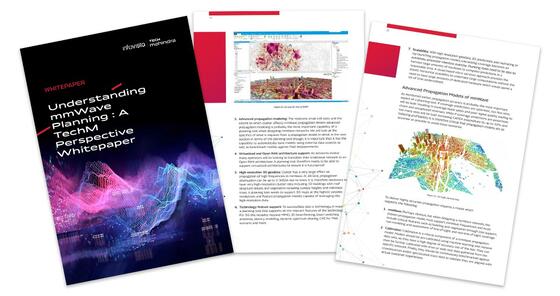 Preview of whitepaper - Understanding mmWave Planning: A TechM & Infovista Perspective
